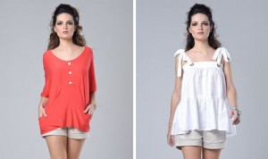 blusas para o verão 2013