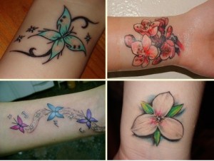 Tatuagem no pulso feminina